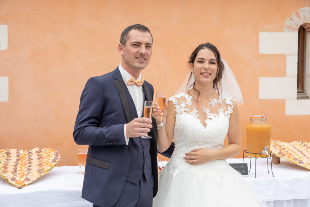 Photo cocktail mariés
