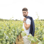 Portrait homme vignes Nantes